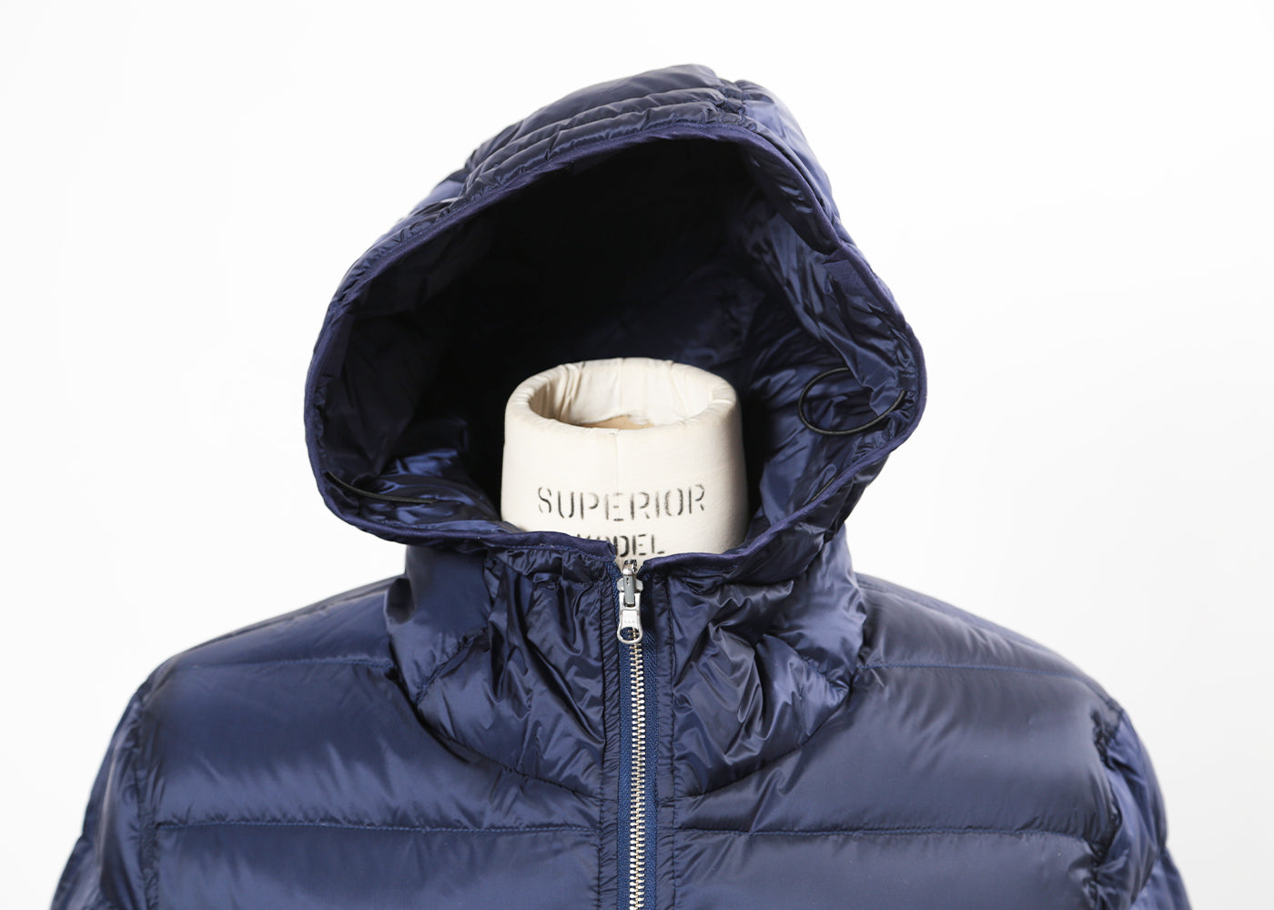 TEN C NAVY HOODED LINER W/ POCKET 3103