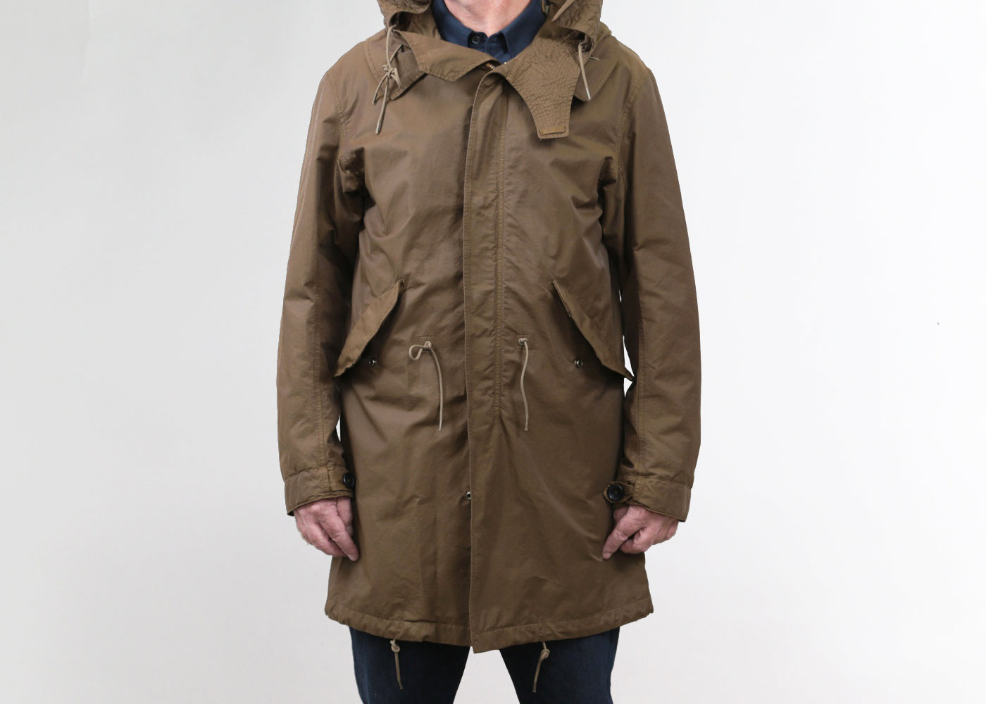 TEN C OLIVE PARKA 4076