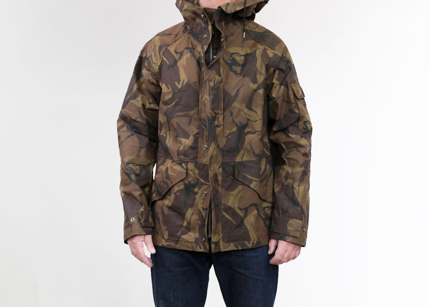 TEN C RAIN PARKA CAMOUFLAGE 4060
