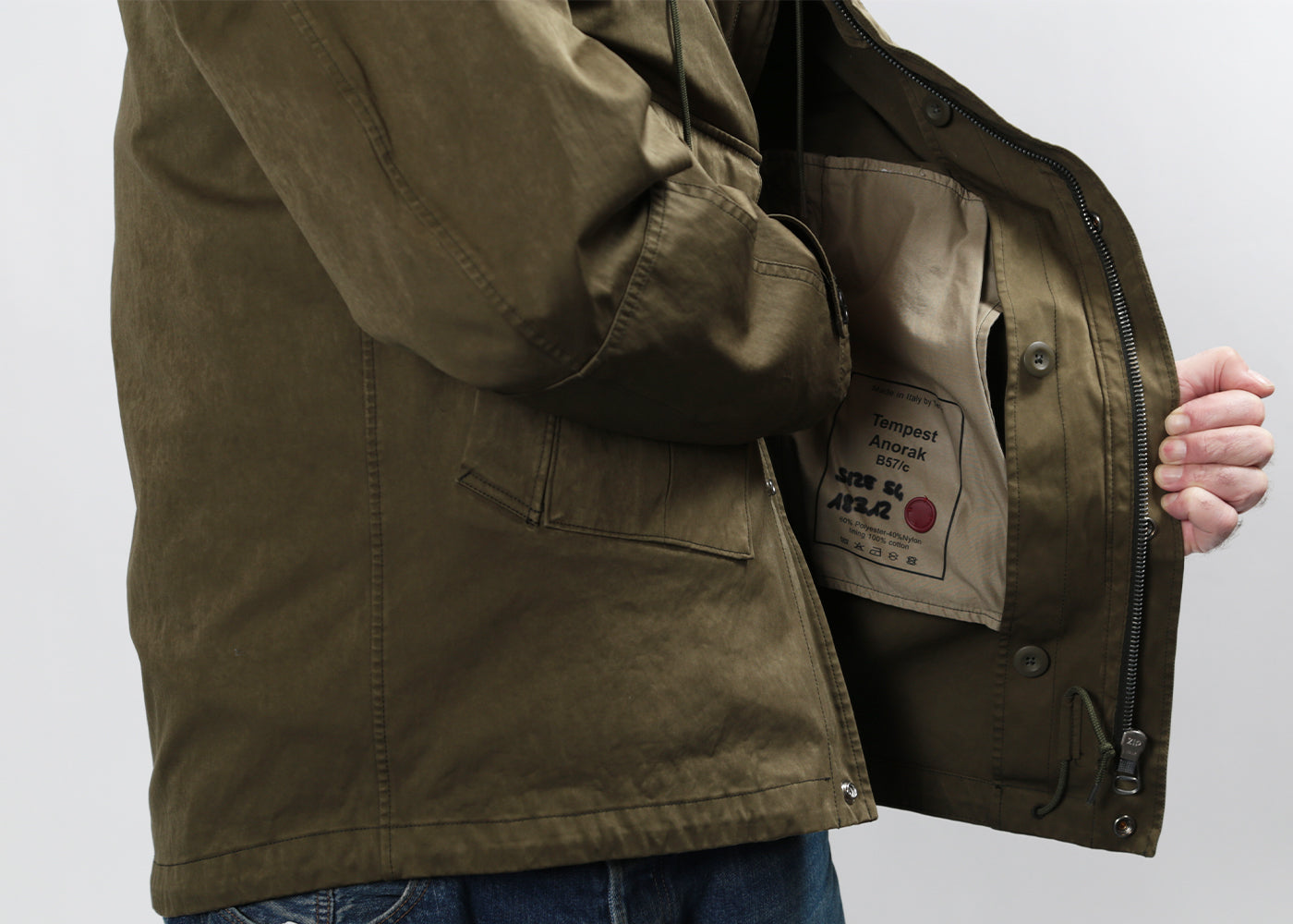 TEN C TEMPEST ANORAK 4055