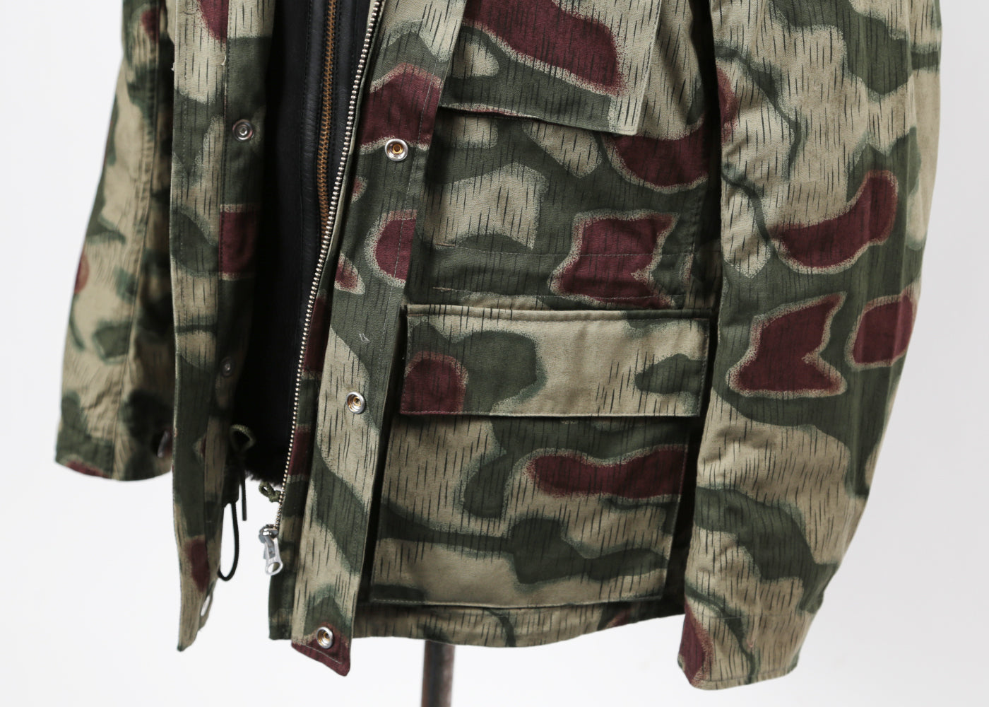 TEN C WOODLAND JACKET W/ BLACK SHEARLING LINER 5590/3092