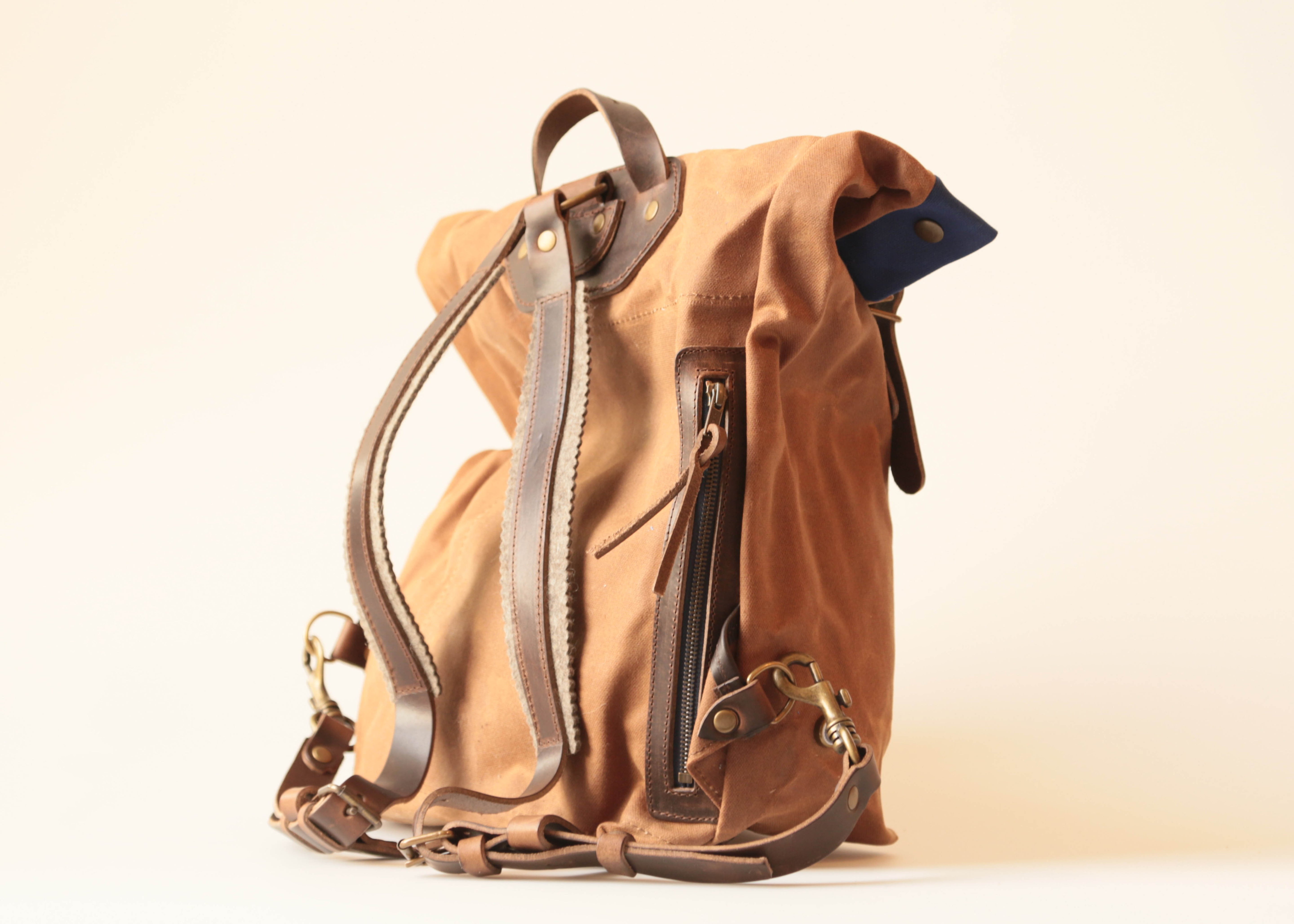 SCOUT BLITZ MOTORCYCLES BACKPACK camel
